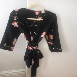 Kimono Style Wrap Top